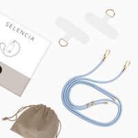 Selencia Universal Handyband mit 2 Haken - verstellbar - Powder Blue