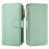 imoshion Luxuriöse Portemonnaie-Klapphülle iPhone 12 (Pro) - Grün
