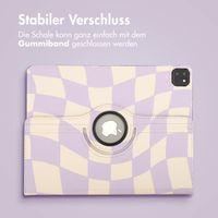 imoshion 360° drehbare Design Klapphülle Apple iPad Air 13 Zoll (2025) M3 / (2024) M2 - Dancing Cubes