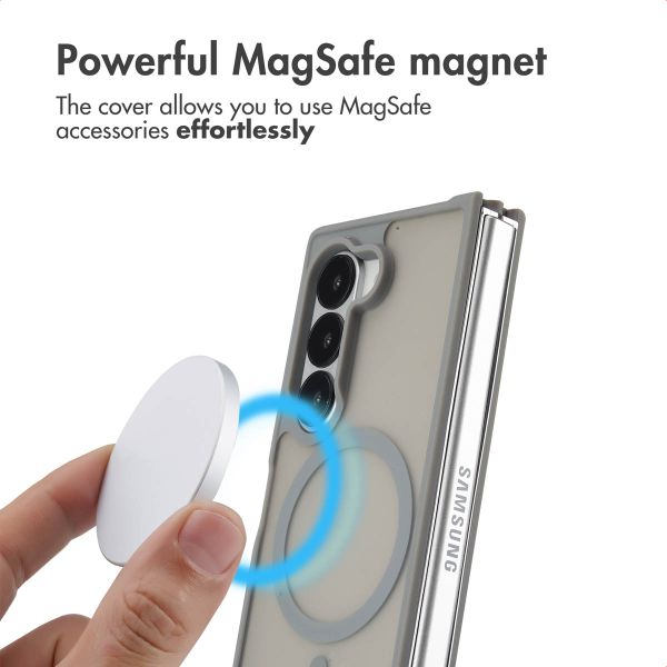 imoshion Color Guard Back Cover mit MagSafe Samsung Galaxy Z Fold 6 - Grau