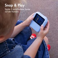 imoshion Kids Camera mit Fotodrucker - Kinderkamera - Fotos/Videos/Spiele - Blau