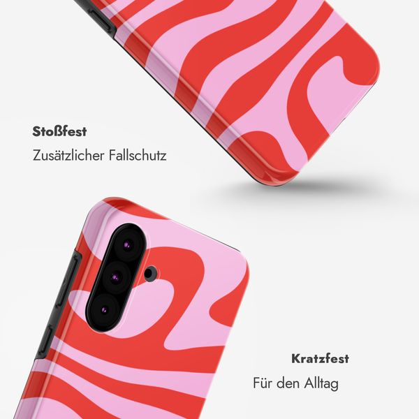 Selencia Vivid Back Cover Samsung Galaxy A36 / A56 - Dream Swirl Pink