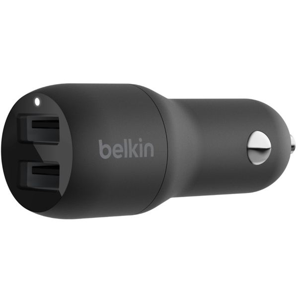 Belkin Boost↑Charge™ ﻿Dual USB KFZ-Ladegerät - 24W - Schwarz