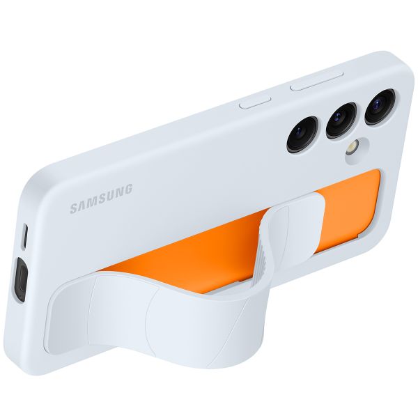 Samsung Original Standing Grip Backcover für das Galaxy S24 - Light Blue