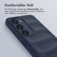 imoshion EasyGrip Back Cover für das Samsung Galaxy S23 Plus - Dunkelblau