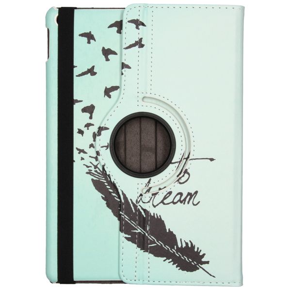 imoshion 360° drehbare Design Tablet Klapphülle Apple iPad 9 (2021) 10.2 Zoll / iPad 8 (2020) 10.2 Zoll / iPad 7 (2019) 10.2 Zoll - Dare To Dream