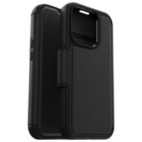 OtterBox ﻿Strada-Klapphülle MagSafe für das iPhone 15 Pro - Schwarz