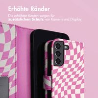imoshion Design Klapphülle Samsung Galaxy S21 - Retro Pink