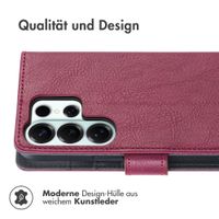 imoshion Luxuriöse Klapphülle Samsung Galaxy S26 Ultra - Bordeaux