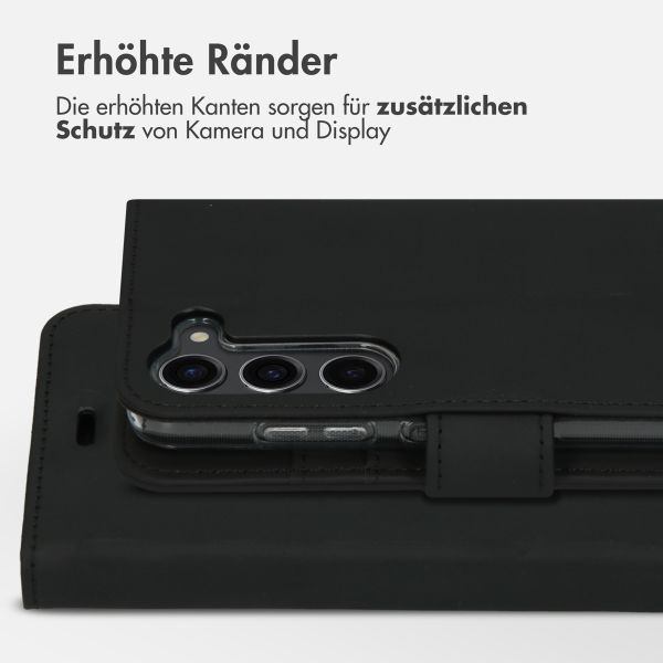 Accezz Wallet TPU Klapphülle Samsung Galaxy S23 - Schwarz