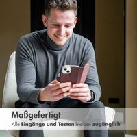 Accezz Wallet TPU Klapphülle Samsung Galaxy S23 Plus - Braun