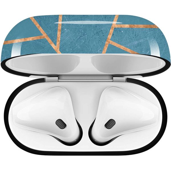 imoshion Design Hardcover Case AirPods 1 / 2 - Blue Graphic