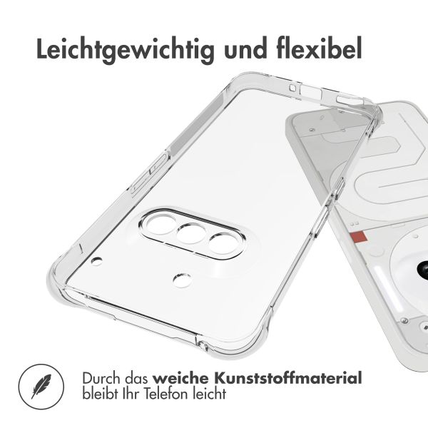 imoshion Shockproof Case Nothing Phone (3a) - Transparent