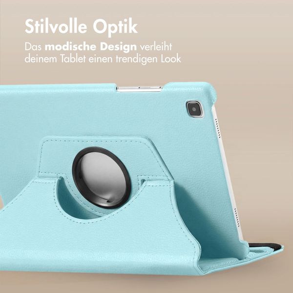 imoshion 360° drehbare Klapphülle Samsung Galaxy Tab S6 Lite (2020/2022/2024)  - Hellblau