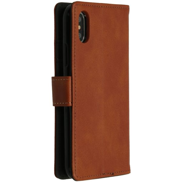 imoshion Luxuriöse Klapphülle Apple iPhone X / Xs - Braun