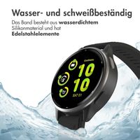 imoshion QuickFit® Silikonarmband -   Garmin 22 mm Anschluss - Schwarz