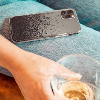 imoshion Design Hülle Samsung Galaxy A41 - Spritzer - Schwarz