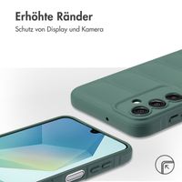 imoshion EasyGrip Back Cover für das Samsung Galaxy A16 5G - Dunkelgrün