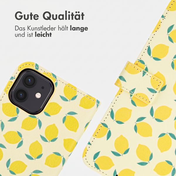 imoshion Design Klapphülle Apple iPhone 12 (Pro) - Citrus Dream