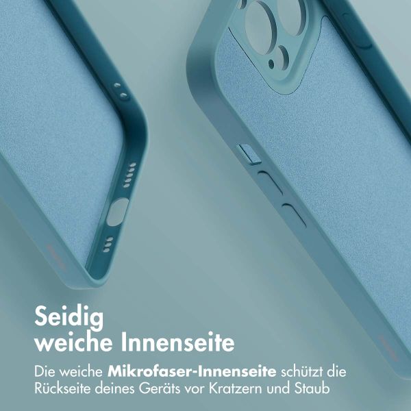 imoshion Color Back Cover mit MagSafe Apple iPhone 14 Pro Max - Smoke Green