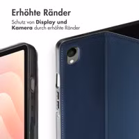 Accezz Classic Klapphülle Samsung Galaxy Tab S11 - Dunkelblau