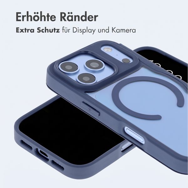 imoshion Transparente Bookcase mit MagSafe Apple iPhone 18 Pro Max / 17 Pro Max - Blau