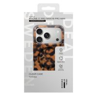 iDeal of Sweden Clear Case MagSafe Apple iPhone 18 Pro Max / 17 Pro Max - Tortoise