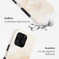 Selencia Vivid Rückabdeckung mit MagSafe Apple iPhone 16 Pro Max - Golden Beige Marble