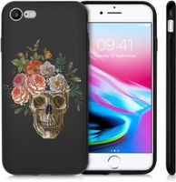 imoshion Design Hülle für das iPhone SE (2022 / 2020) / 8 / 7 - Flower skull