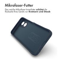 imoshion EasyGrip Back Cover für das Oppo A18 / Oppo A38 - Dunkelblau