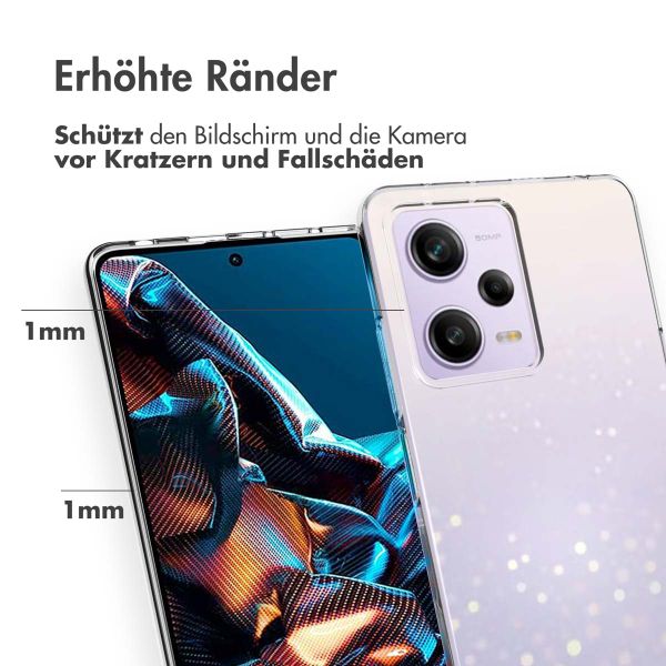 Accezz TPU Clear Cover für das Xiaomi Poco X5 Pro 5G - Transparent