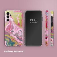 Selencia Vivid Backcover Samsung Galaxy A15 (5G/4G) - Marble Pink