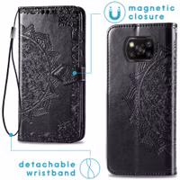 imoshion Mandala Klapphülle Xiaomi Poco X3 (Pro) - Schwarz