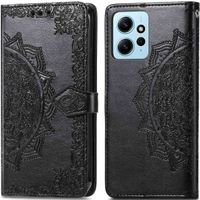 imoshion Mandala Klapphülle Xiaomi Redmi Note 12 (4G) - Schwarz