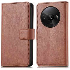 imoshion Luxuriöse Klapphülle Xiaomi Redmi A3 - Braun