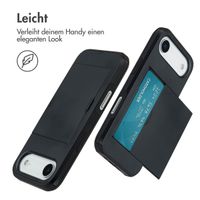 imoshion Backcover mit Kartenfach Apple iPhone Air - Schwarz