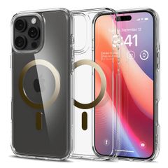 Spigen Ultra Hybrid Backcover MagSafe Apple iPhone 16 Pro Max - Goud