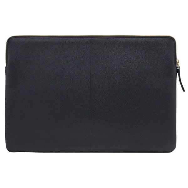 dbramante1928 ﻿Paris Sleeve - Laptop Hülle 15-16 Zoll - Laptop Sleeve - Echtes Leder - MacBook Pro 15 Zoll - Night Black