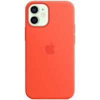 Apple Silikon-Case MagSafe für das Apple iPhone 12 Mini - Electric Orange