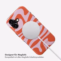 Selencia Vivid Rückabdeckung mit MagSafe iPhone 16 - Dream Swirl Pink