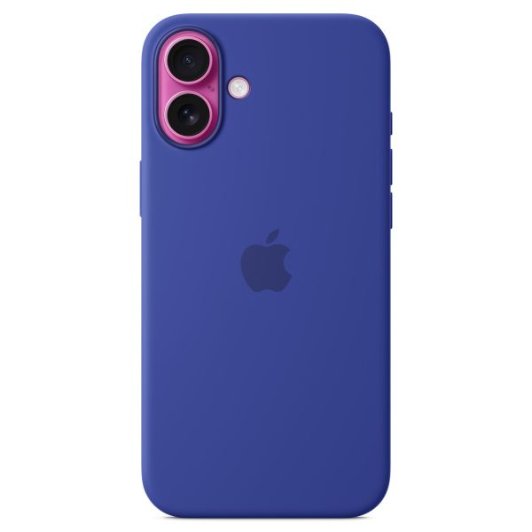 Apple Silikon-Case MagSafe für das iPhone 16 Plus - Ultramarine