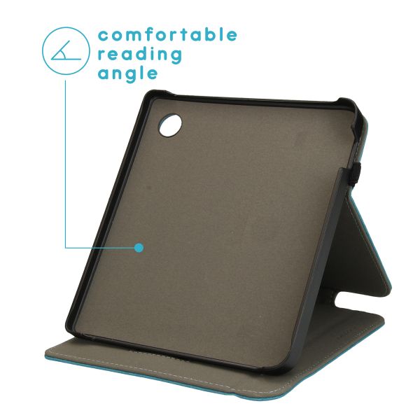 imoshion Stand Flipcase Kobo Libra 2 / Tolino Vision 6 - Hellblau