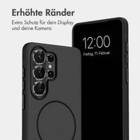 imoshion Color Backcover mit Thin MagSafe Ring Samsung Galaxy S26 Ultra - Schwarz