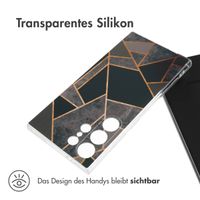 imoshion Design Hülle Samsung Galaxy S24 Ultra - Black Graphic