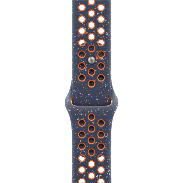 Apple Nike Sport Armband für das  Apple Watch Series 1 t/m 11 / SE / Ultra (44/45/46/49 mm) - Größe M/L - Blue Flame