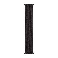 Apple Geflochtenes Solo Loop für  Apple Watch | 44/45/46/49 mm - Größe 1 - Black Unity