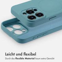 imoshion Color Back Cover mit MagSafe für das iPhone 15 Pro - Smoke Green