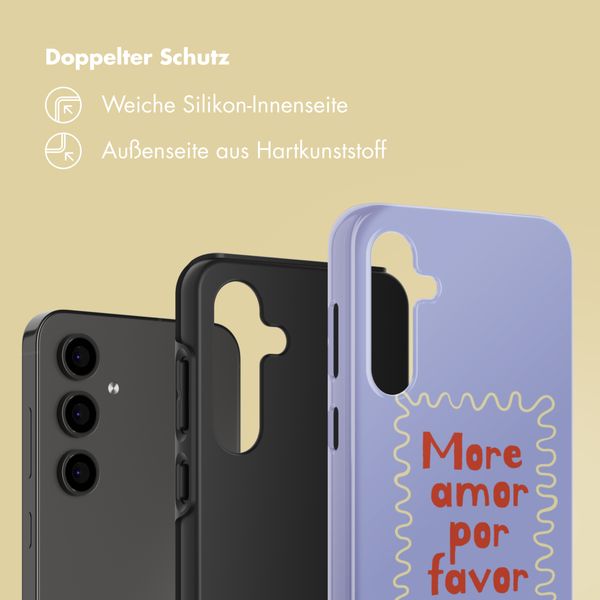 Selencia Vivid Back Cover Samsung Galaxy S24 FE - More Amor