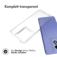 Accezz TPU Clear Cover für das Motorola Edge 50 Pro - Transparent