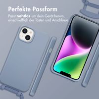 imoshion Color Backcover mit abnehmbarem Handykette und MagSafe Apple iPhone 14 - Ash Blue